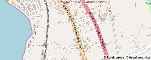 Mappa Reggio di Calabria
