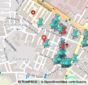 Mappa Via Fausto Bufalini, 98124 Messina ME, Italia (0.14643)