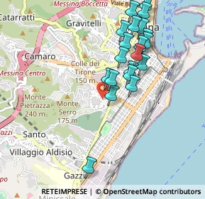 Mappa Via Fausto Bufalini, 98124 Messina ME, Italia (1.0485)