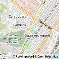 Mapa Messina