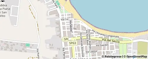 Mappa San Vito Lo Capo