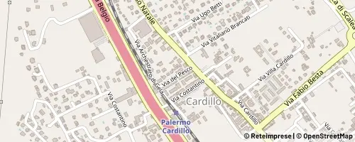 Mappa Palermo