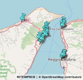 Mappa 98100 Messina ME, Italia (6.27842)