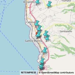 Mappa SS18 Tirrenica Inferiore III Tronco Gallico, 89135 Reggio di Calabria RC, Italia (2.26429)
