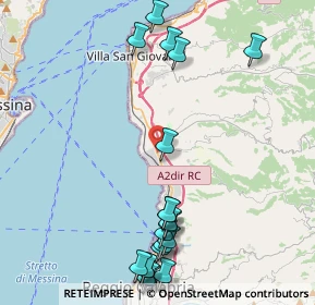 Mappa SS18 Tirrenica Inferiore III Tronco Gallico, 89135 Reggio di Calabria RC, Italia (5.83)