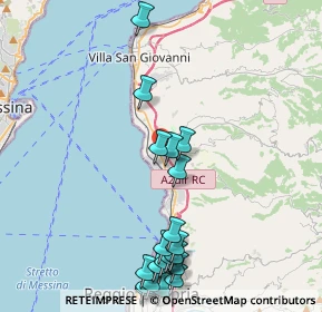 Mappa SS18 Tirrenica Inferiore III Tronco Gallico, 89135 Reggio di Calabria RC, Italia (5.539)