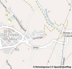 Mappa Via Tenente Filippo Speciale, 98044 San Filippo del Mela ME, Italia (0.21154)