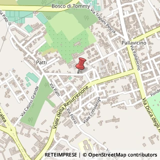 Mappa Via Padre Rosario da Partanna, 18, 90146 Palermo, Palermo (Sicilia)