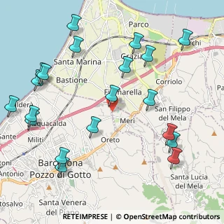 Mappa Stretto Crocevia, 98051 Barcellona pozzo di Gotto ME, Italia (2.9155)