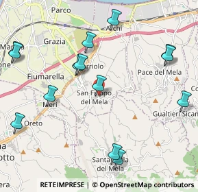 Mappa Via Antonino Basile Stracuzzi, 98044 San Filippo del Mela ME, Italia (2.75357)