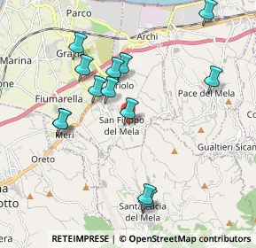 Mappa Via Antonino Basile Stracuzzi, 98044 San Filippo del Mela ME, Italia (2.19692)