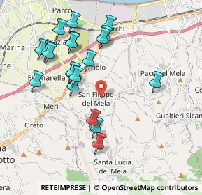 Mappa Via Antonino Basile Stracuzzi, 98044 San Filippo del Mela ME, Italia (2.2125)