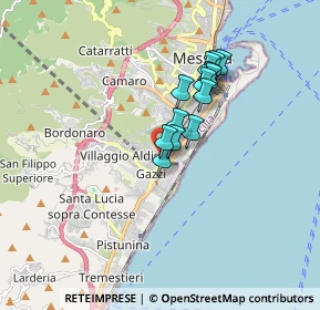Mappa Via Cardinale Giuseppe Guarino, 98124 Messina ME, Italia (1.35385)