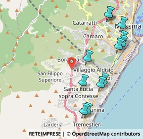 Mappa A18, 98148 Messina ME, Italia (2.73833)