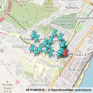 Mappa Via Federico de Roberto, 98124 Messina ME, Italia (0.37308)