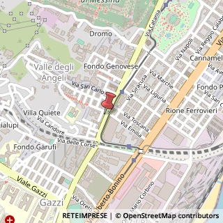 Mappa Via Catania, 254, 98124 Messina, Messina (Sicilia)