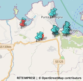 Mappa Loc. Scopa SS, 07020 Palau SS, Italia (1.9545)