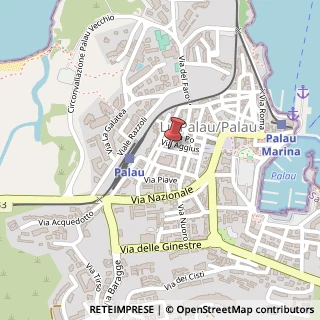 Mappa Via Cavour, 10, 07020 Palau, Sassari (Sardegna)