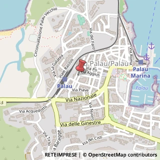 Mappa Via Stazione, 15, 07020 Palau, Sassari (Sardegna)