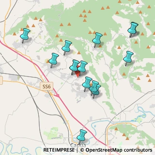 Mappa 81050 Camigliano CE, Italia (4.08214)