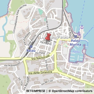 Mappa Via aggius 15, 07020 Palau, Sassari (Sardegna)