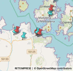 Mappa Via Bortigiadas, 07020 Palau SS, Italia (3.55545)