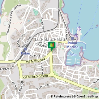 Mappa Via Nazionale, 96, 07020 Palau, Sassari (Sardegna)