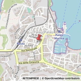 Mappa Via Bortigiadas, 30, 07020 Palau, Sassari (Sardegna)