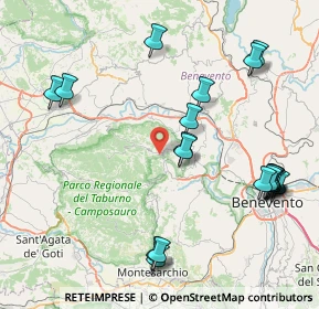 Mappa Vitulano, 82038 Vitulano BN, Italia (10.326)