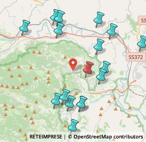 Mappa Vitulano, 82038 Vitulano BN, Italia (5.5145)