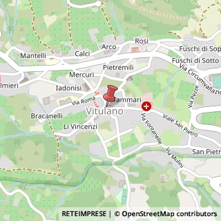Mappa Via Roma, 2, 82038 Vitulano, Benevento (Campania)