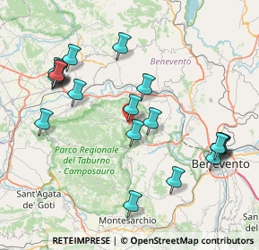 Mappa Via Bracanelli, 82038 Vitulano BN, Italia (9.2215)