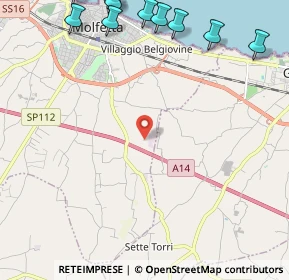 Mappa 1.1696051693023, 70056 Molfetta BA (3.51455)