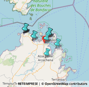 Mappa Località Baragge, 07020 Palau SS, Italia (10.83385)