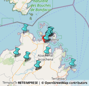 Mappa Località Baragge, 07020 Palau SS, Italia (14.36813)