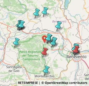 Mappa 82038 Vitulano BN, Italia (8.7945)