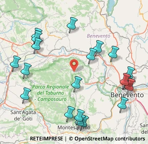 Mappa 82038 Vitulano BN, Italia (10.696)