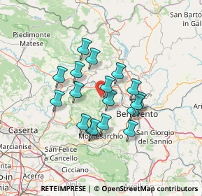 Mappa 82038 Vitulano BN, Italia (11.51056)