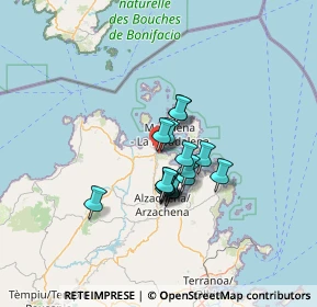 Mappa Via dei Ginepri, 07020 Palau SS, Italia (9.27882)