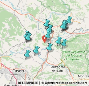Mappa 81010 Castel Campagnano CE, Italia (6.47684)