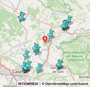 Mappa 81010 Castel Campagnano CE, Italia (9.872)