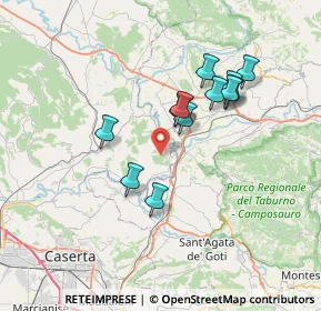 Mappa 81010 Castel Campagnano CE, Italia (6.515)