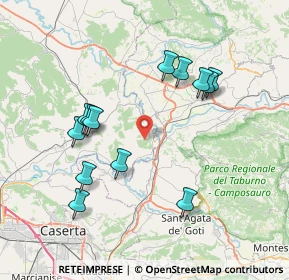 Mappa 81010 Castel Campagnano CE, Italia (8.06077)