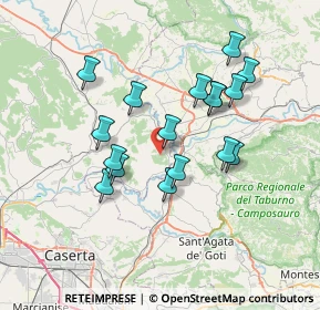 Mappa 81010 Castel Campagnano CE, Italia (6.76588)