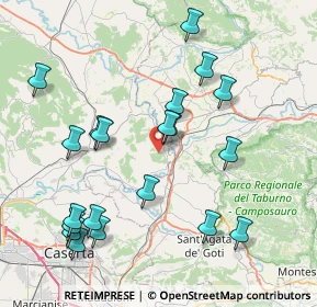 Mappa 81010 Castel Campagnano CE, Italia (9.2915)