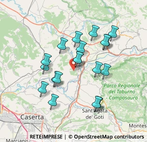 Mappa 81010 Castel Campagnano CE, Italia (6.76947)
