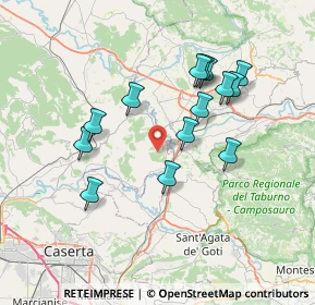 Mappa 81010 Castel Campagnano CE, Italia (7.18714)