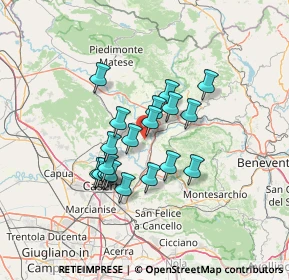 Mappa 81010 Castel Campagnano CE, Italia (11.3455)