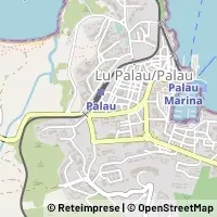 Map Palau