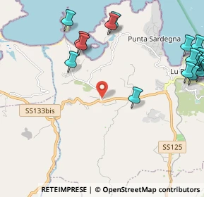 Mappa Via isola dei gabbiani, 07020 Palau SS, Italia (3.2615)